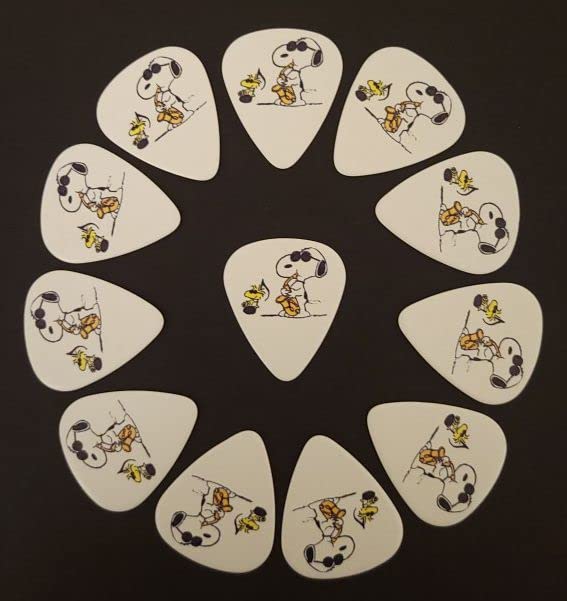 generic imprinted guitar picks Snoopy and Woodstock Guitar Picks (12 Picks) - BUY 3 FOR THE PRICE OF 2 (MIX OR MATCH) LP 0