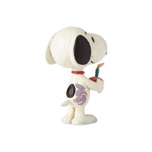 Enesco Peanuts by Jim Shore Snoopy Birthday Mini Figurine, 3 Inches, Multicolor