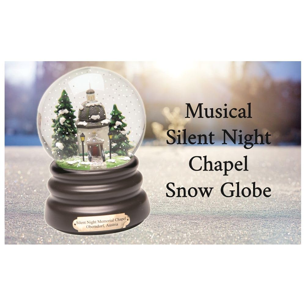 Musical Snowglobe - Plays Silent Night