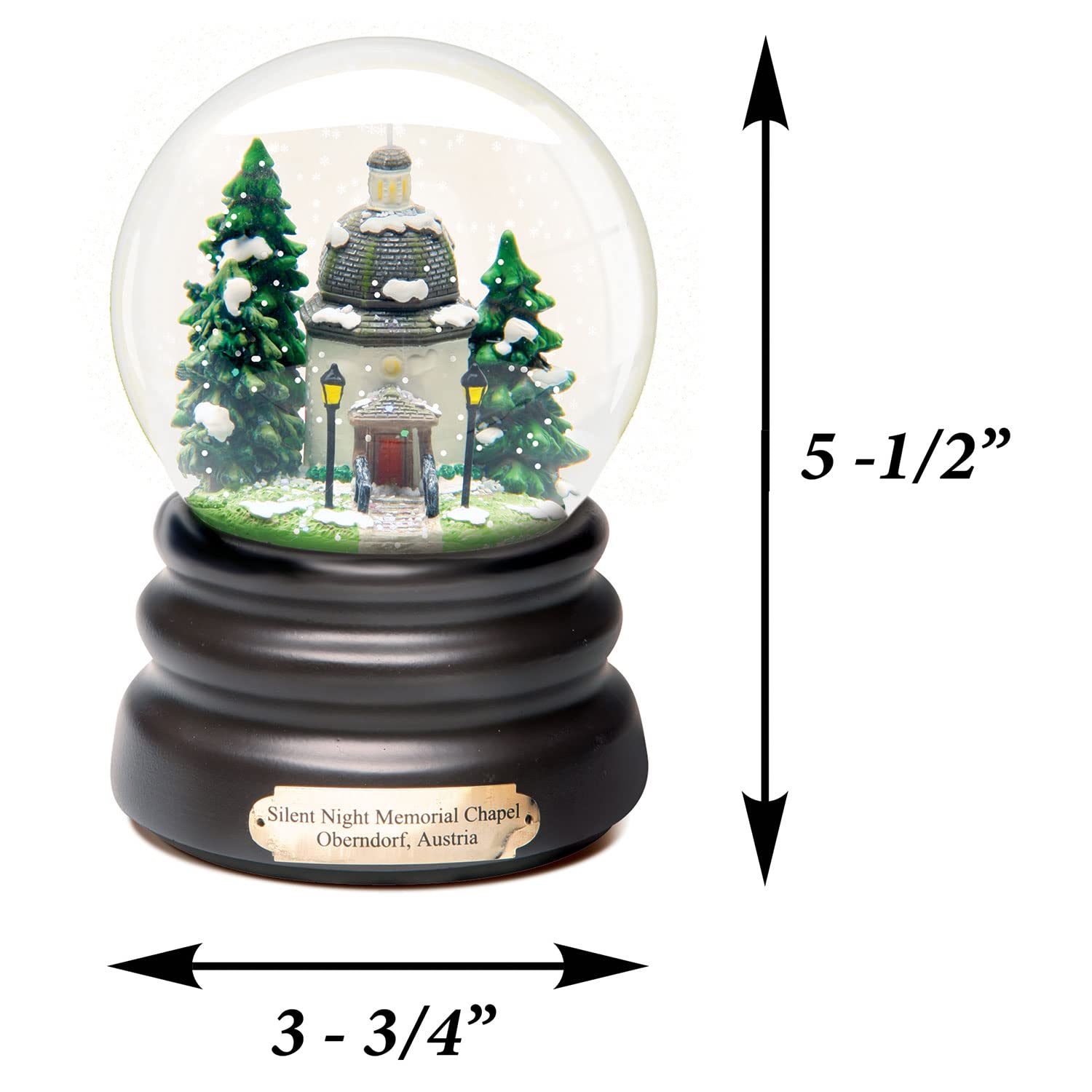 Musical Snowglobe - Plays Silent Night