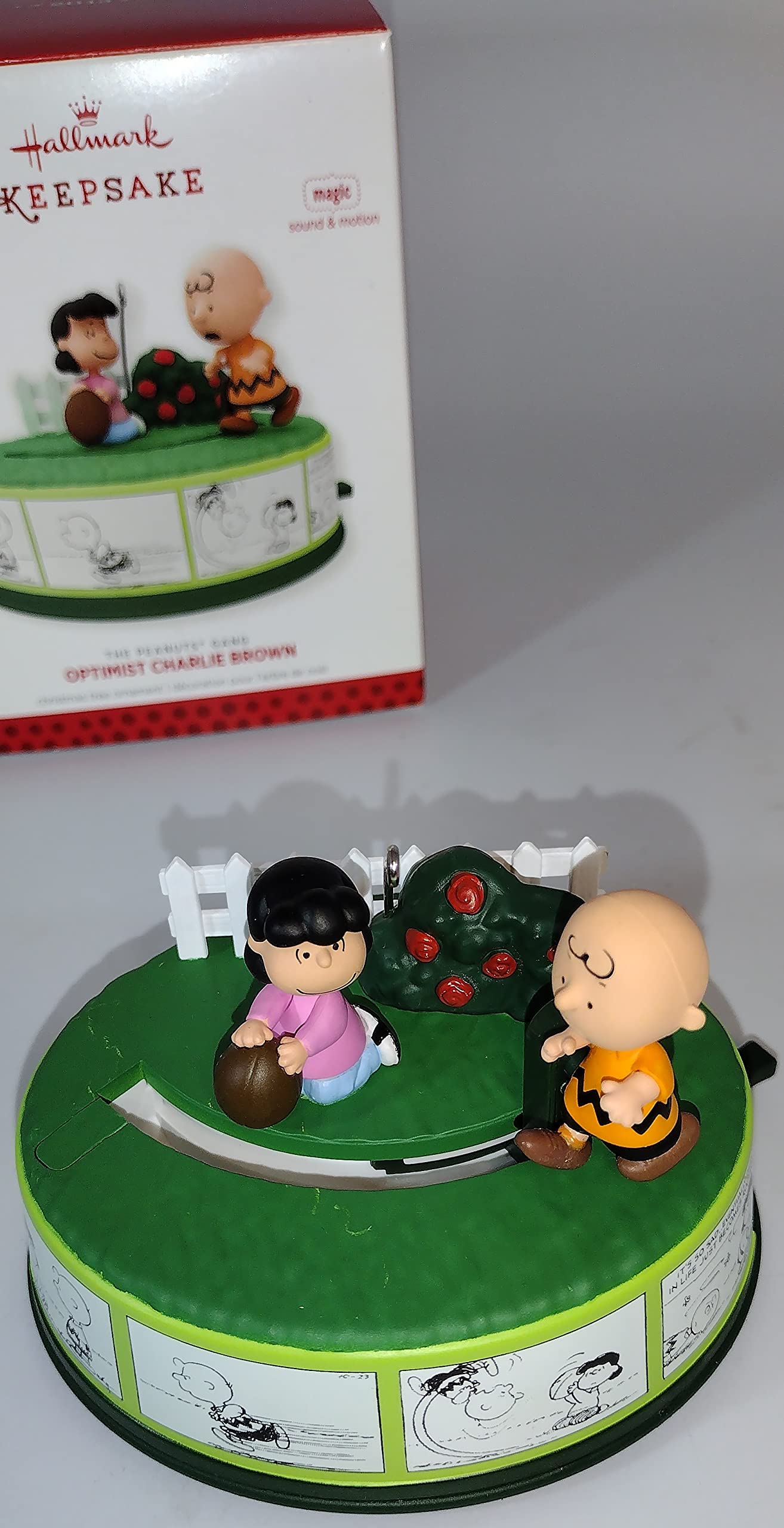 Optimist Charlie Brown - The Peanuts Gang 2013 Hallmark Ornament