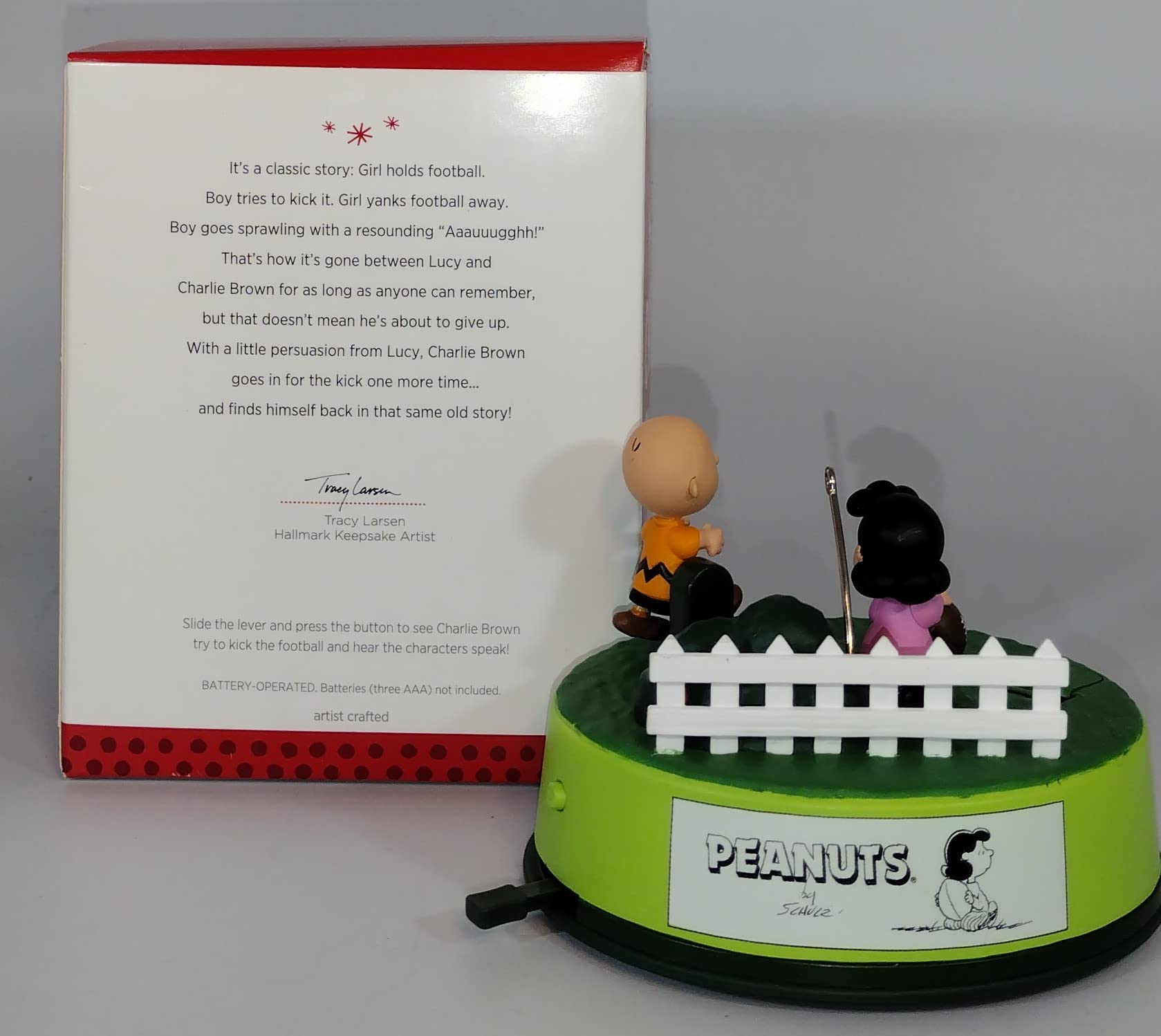 Optimist Charlie Brown - The Peanuts Gang 2013 Hallmark Ornament