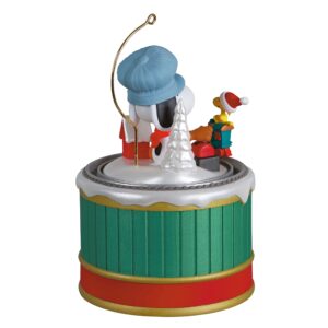 Hallmark Keepsake Christmas Ornament 2021, The Peanuts Gang Snoopy's Toy Train, Sound and Motion