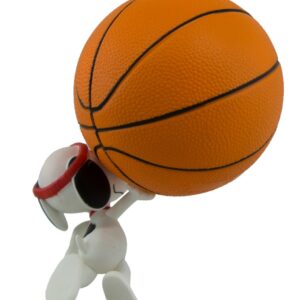 Hallmark 2016 Christmas Ornament Slam Dunk Snoopy Basketball Ornament