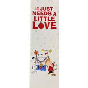 ProductWorks 18-Inch Peanuts Charlie Brown Christmas Tree with Linus Blanket