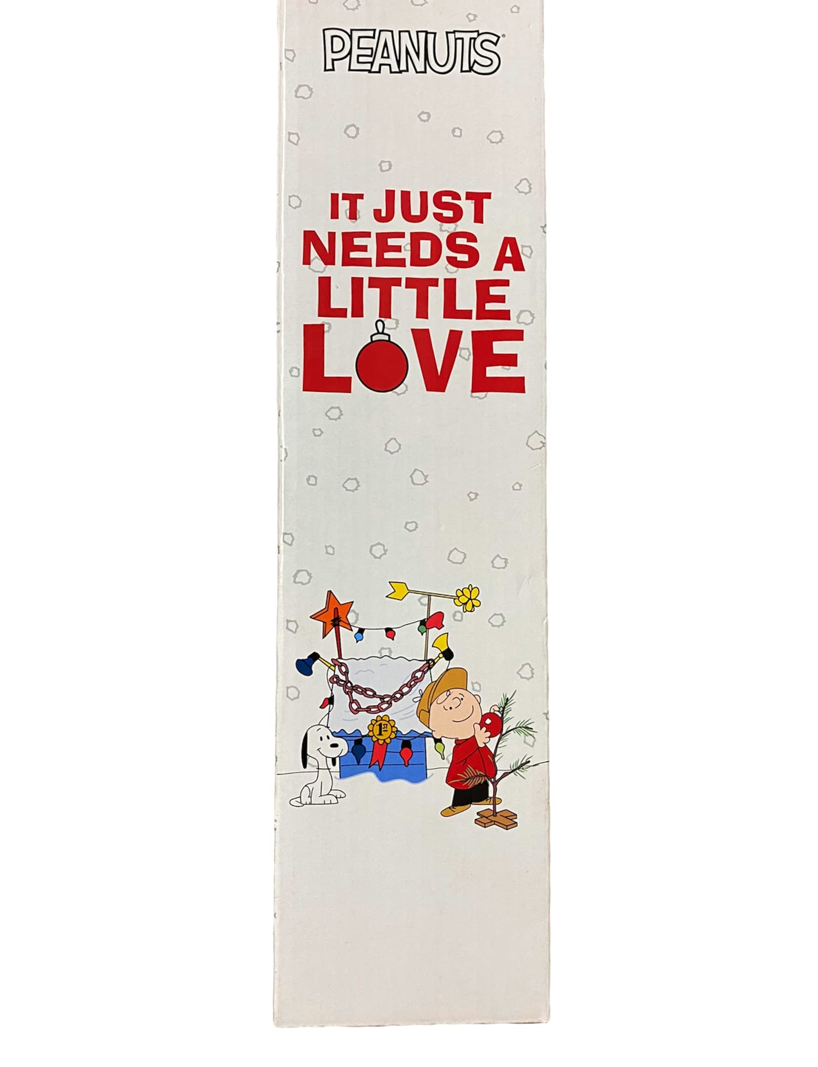 ProductWorks 18-Inch Peanuts Charlie Brown Christmas Tree with Linus Blanket