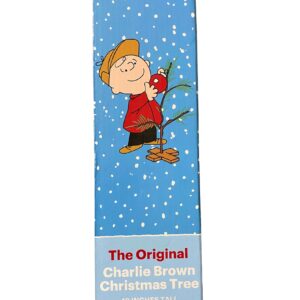ProductWorks 18-Inch Peanuts Charlie Brown Christmas Tree with Linus Blanket