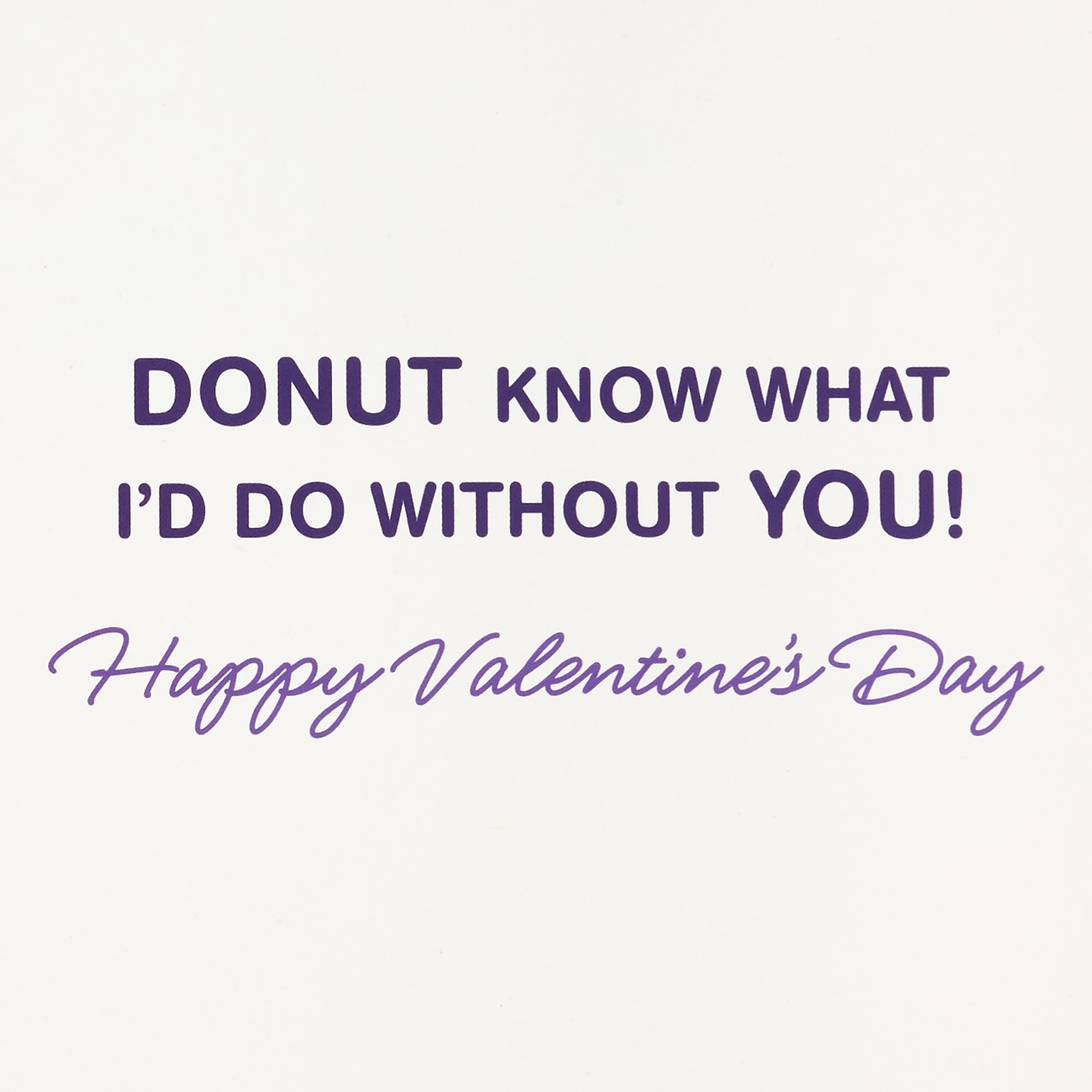 Hallmark Musical Valentines Day Card (Donut Neon Sign, Plays Oh Yeah)