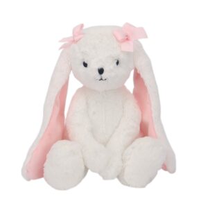 bedtime originals blossom plush bunny stuffed animal toy plushie - snowflake