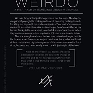Theoretical Weirdo: A Mish Mash of Ramblings about Weirdness