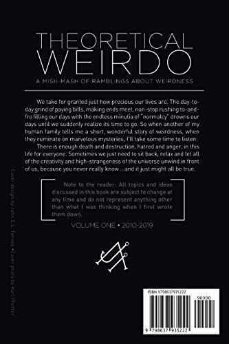 Theoretical Weirdo: A Mish Mash of Ramblings about Weirdness