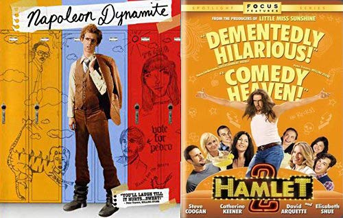 Dementedly Hilarious Weirdo High School DVD Set: Napoleon Dynamite & Hamlet 2 (ODDBALL AWKWARD COMEDY DOUBLE FEATURE)