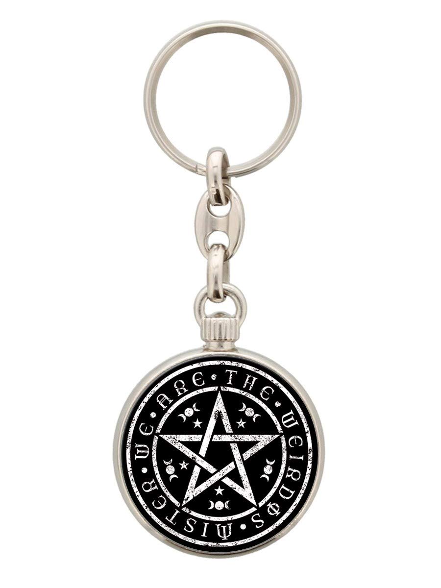 Grindstore We Are The Weirdos Mister Circular Keyring 3.5 x 3.5cm