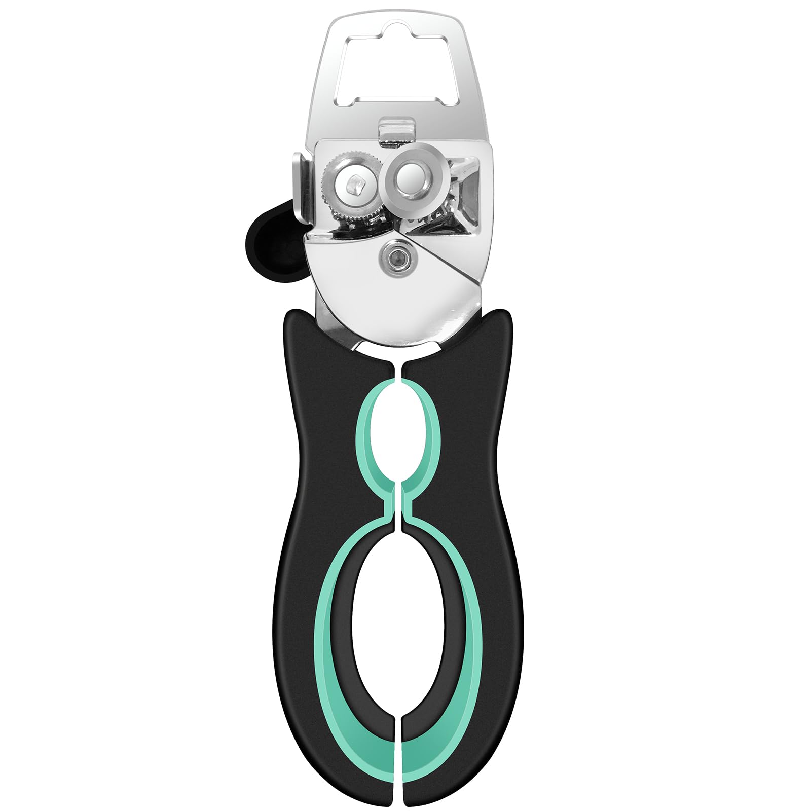 Bxgnip Can Opener Jar Opener Suitable For Small and Medium Size Jars Manual Handheld Hand Can Opener with Sharp Blade Smooth Edge with Multifunctional Bottles Opener