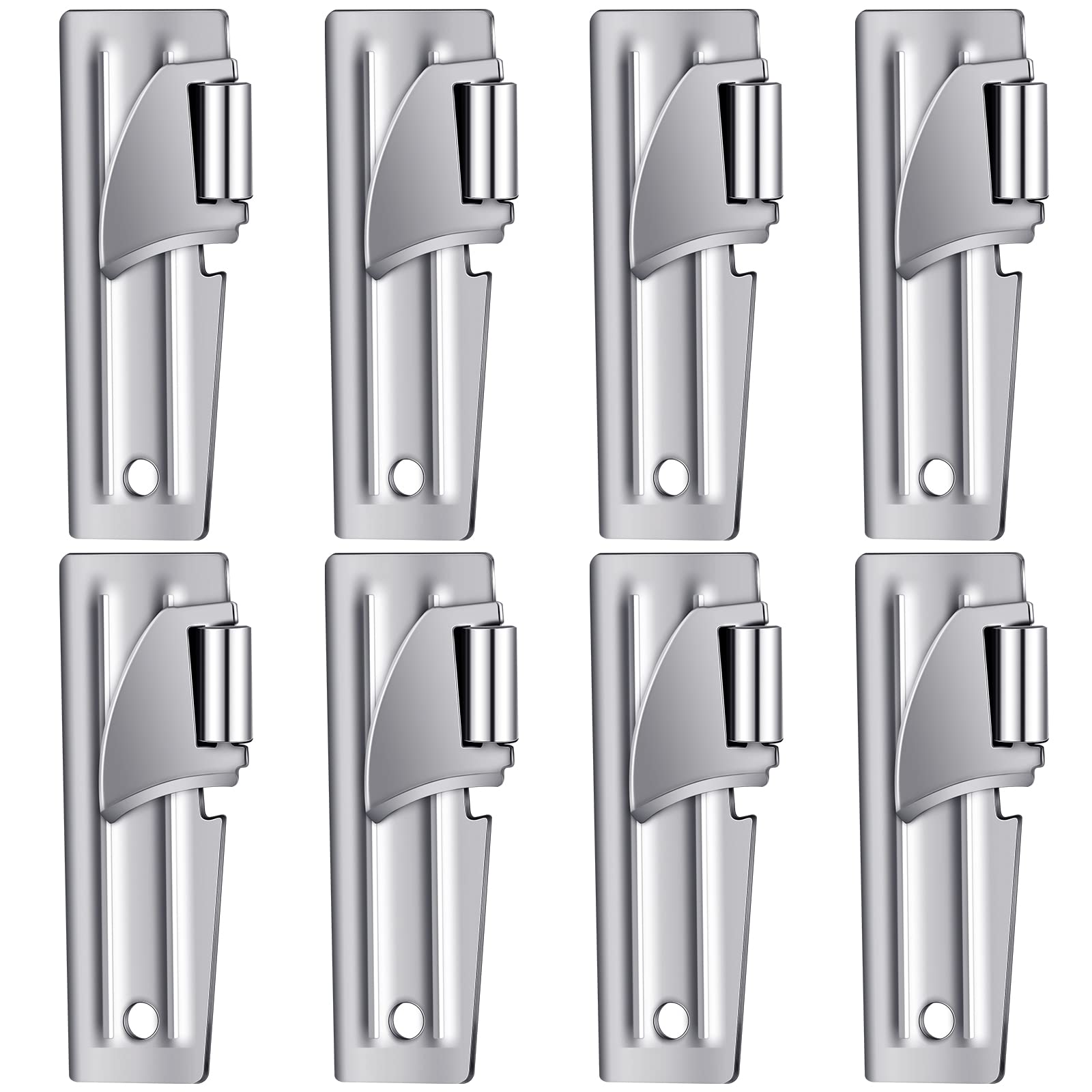 P-51 Camping Can Opener Stainless Steel Military Can Opener Survival Can Opener Army Can Opener Backpack Can Opener (8 Pieces)