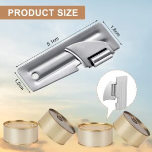 P-51 Camping Can Opener Stainless Steel Military Can Opener Survival Can Opener Army Can Opener Backpack Can Opener (8 Pieces)