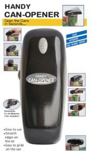 gourmet trends handy can opener, colors may vary