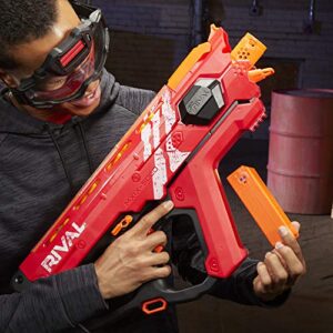 Nerf Perses MXIX-5000 Rival Motorized Blaster (red) - Fastest Blasting Rival System, Up to 8 Rounds Per Second - Rechargeable Battery, Quick-Load Hopper