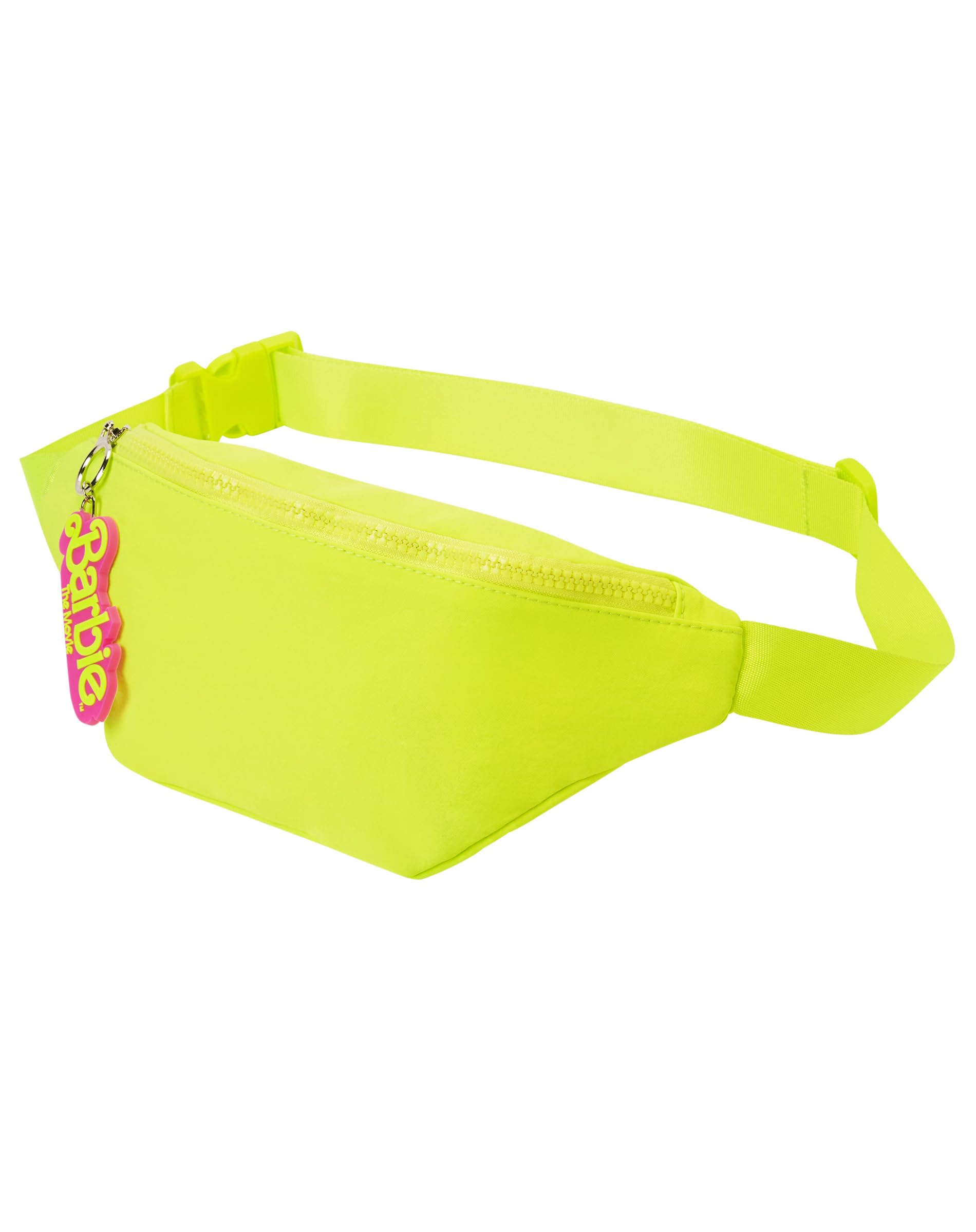 Spirit Halloween Barbie the Movie Green Fanny Pack | Officially Licensed | Barbie Accessories | Halloween Costumes | Neon Belt Bag | Official Barbie