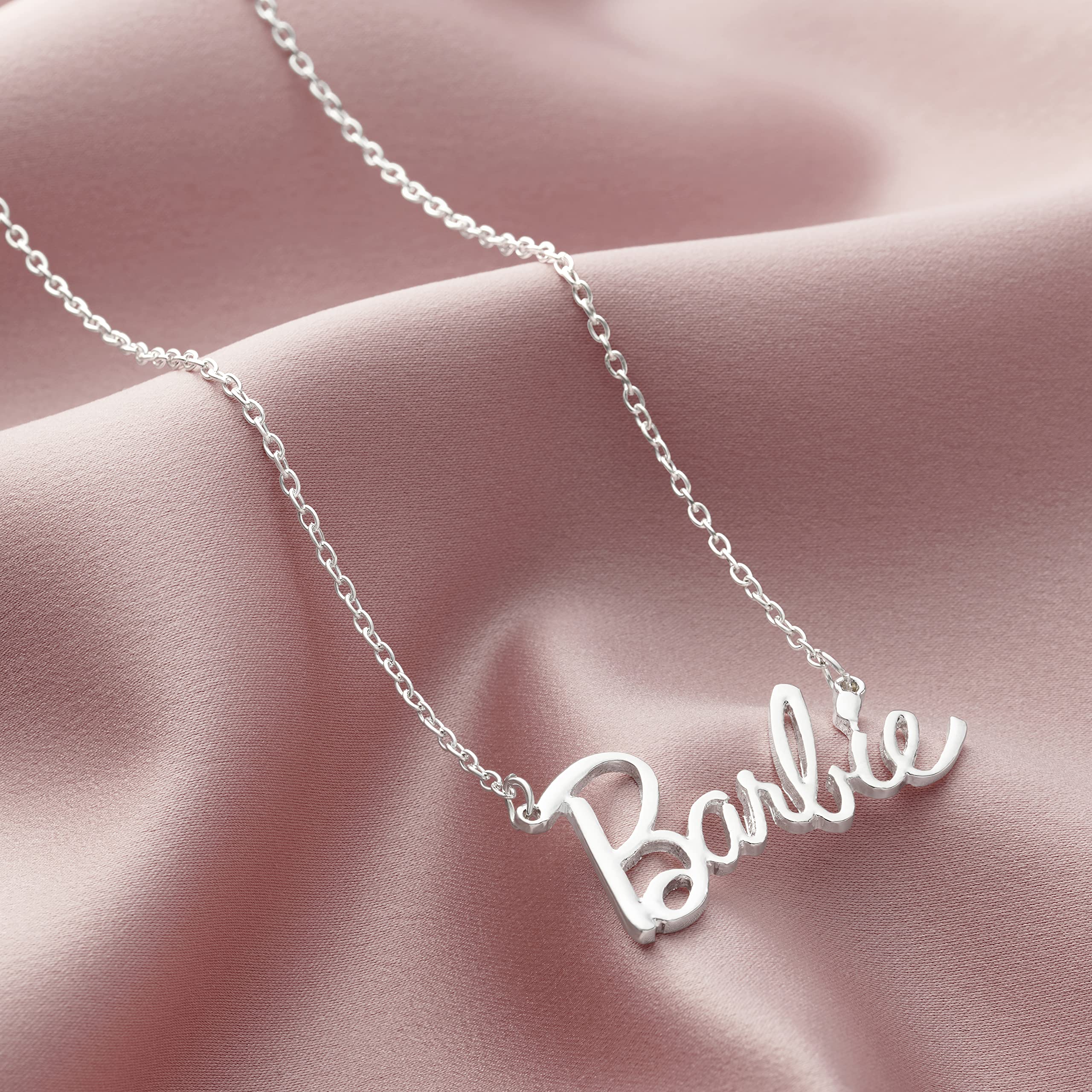 Barbie Script Logo Necklace