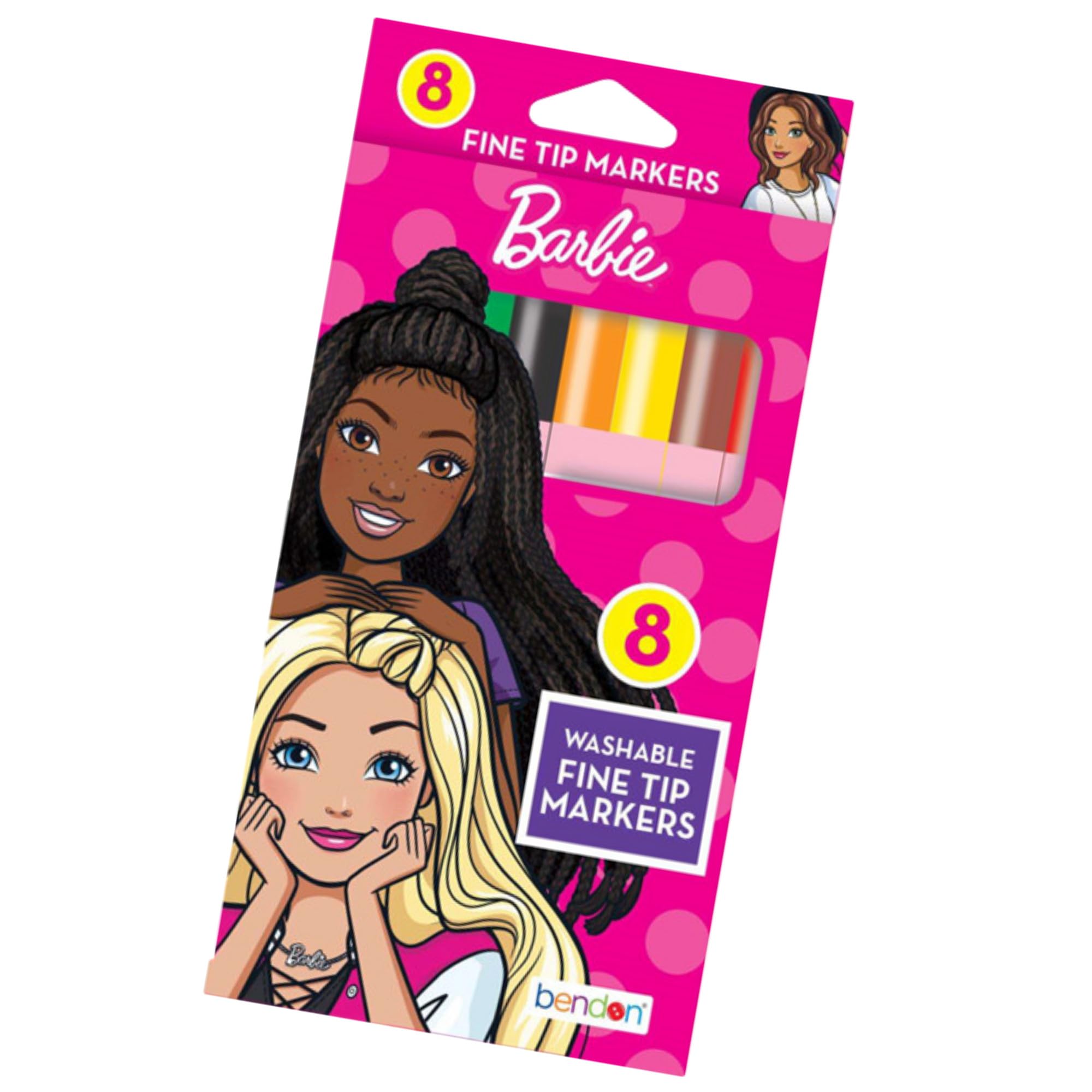 Barbie Sticker Activity Set - Bundle Includes Barbie Stickers, Barbie Coloring Book, and More (White)