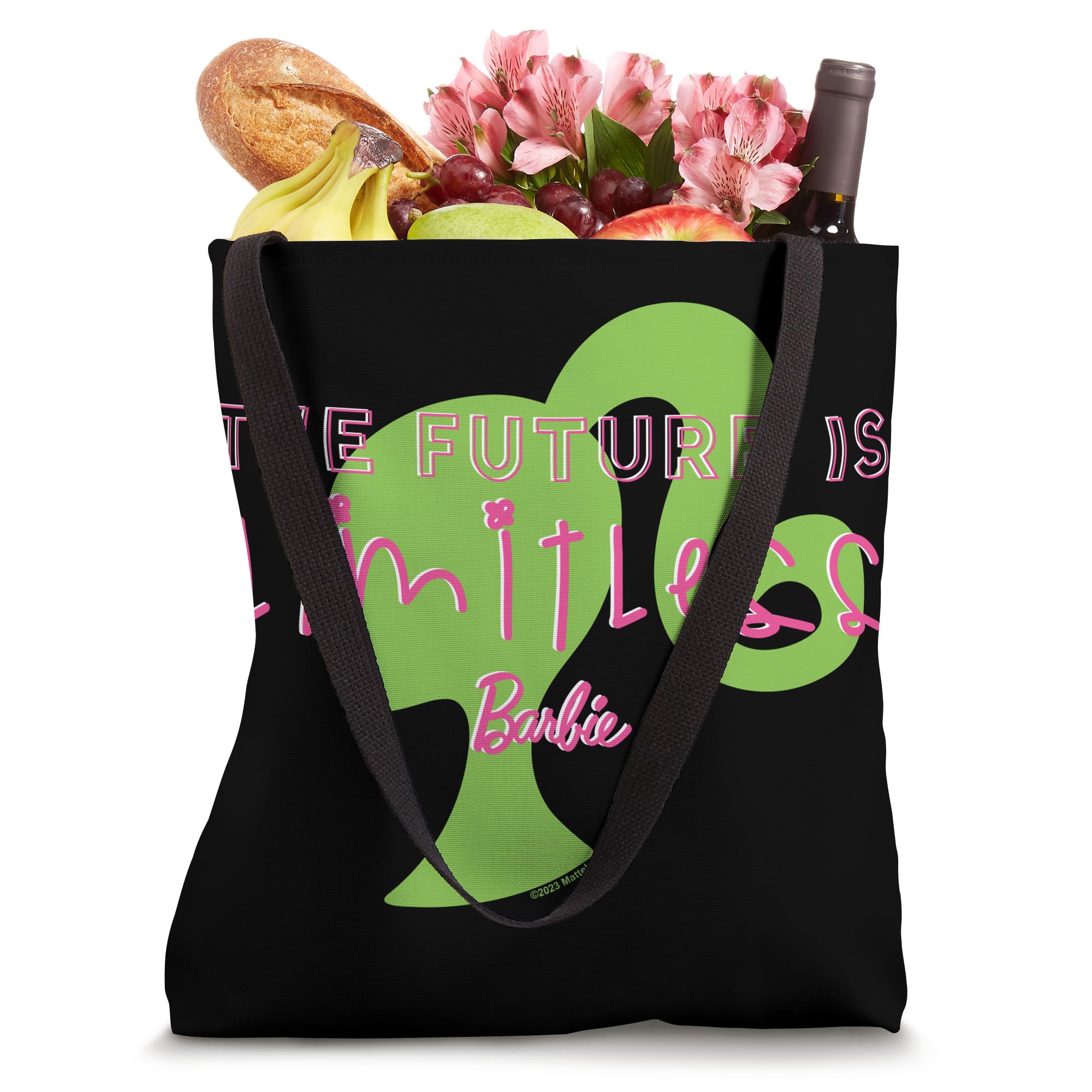 Barbie - Future Is Limitless Head Logo Tote Bag