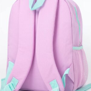 Barbie Girls 4 Piece Backpack Set | Kids Multicolor Rucksack Bundle with School Bag, Pencil Case, Lunch Bag & Water Bottle