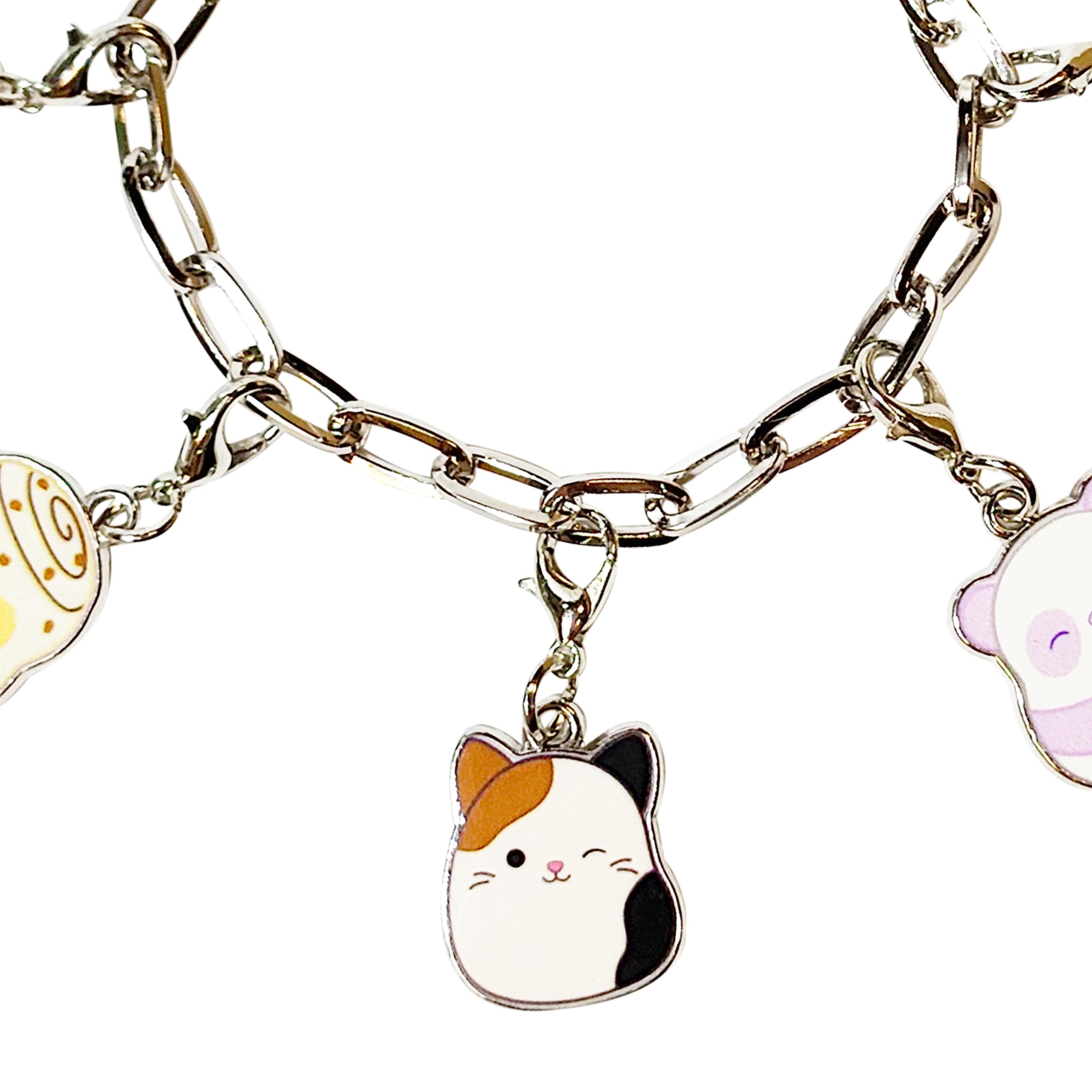 LUV HER Squishmallow Girls Add A Charm Box Set with 1 Charm Bracelet & 5 Interchangeable Charms - Ages 3+