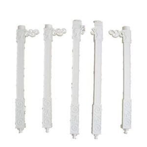 replacement parts for barbie dreamhouse - barbie doll dream house dollhouse x7949 ~ column bag b ~ includes 5 columns, 3 second floor and 2 third floor