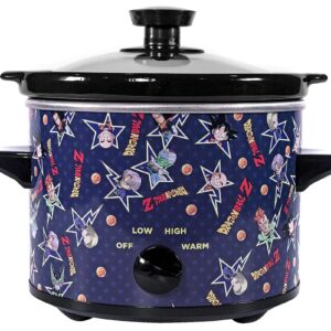 Uncanny Brands Dragon Ball Z 2qt Slow Cooker- Cook Anime Style- Small Kitchen Appliance