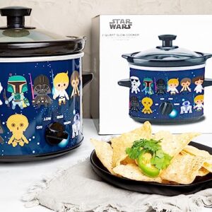 Uncanny Brands Star Wars 2-Quart Slow Cooker- Kitchen Appliance