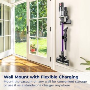 BISSELL CleanView XR Pet 300w Lightweight Cordless Vacuum w/ Removable Battery, 40-min runtime, Deep-Cleaning Furbrush & Tangle-Free Brush Roll, LED lights, XL Tank, Dusting & Crevice Tool, Wall Mount