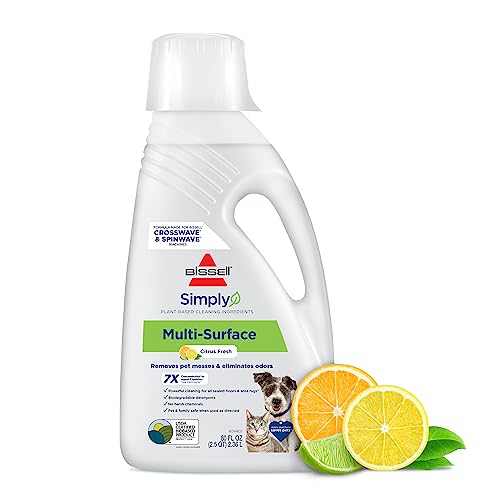 Bissell PET Natural Cleaning Formula, 80 oz, Clear, 80 Fl Oz