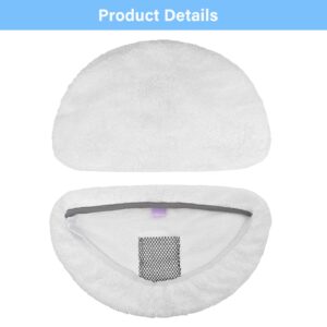 12 Pack 1940 Steam Mop Replacement Pads for Bissell Powerfresh Steam Mop 1940 1440 1806 1544 2075 2685A 2814 Series, Model 19402 19404 19408 19409 1940A 1940F 1940Q 1940T 1940W B0006 B0017 2075A 15441