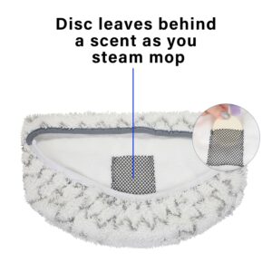 Maitys 24 Pieces Replacement Steam Mop Scent Disc 4 Different Fragrance Discs (Fresh Fragrances)