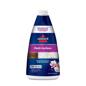 Bissell 1789 CrossWave & SpinWave Multi-Surface Cleaning Formula, 32 oz - Pack of 4