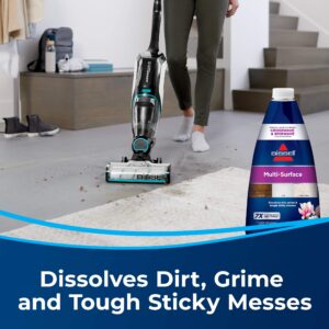 Bissell 1789 CrossWave & SpinWave Multi-Surface Cleaning Formula, 32 oz - Pack of 4