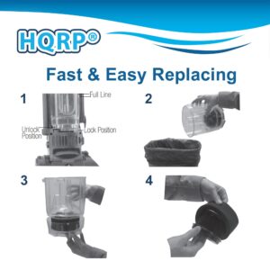 HQRP Filter Kit compatible with Bissell CleanView Helix Vacuum 95P1, 82H1, 82H1H, 82H1M, 82H1R, 82H1T Cleaner