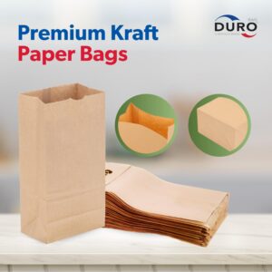 Duro Bag 4# Dubl Life SOS Bag 30# Recycled Kraft FSC (500 Pack)