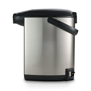 Tiger PDU-A50U-K Electric Water Boiler and Warmer, Stainless Black, 5.0-Liter