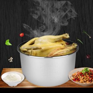 Rice Cooker Inner Pot Rice Cooker Liner Non- stick Rice Cooking Container Rice Maker Accessories for Rice Maker Cooker 2 L