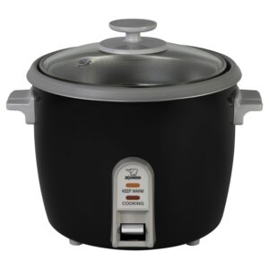 zojirushi white rice cooker/steamer (3, 6, and 10 cups) black 6 cup