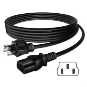 WIKOSS 5ft UL AC in Power Cord Cable for Zojirushi NS-WRC10 5.5-Cup Micom Rice Cooker
