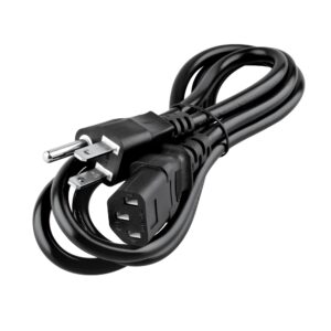 Dysead 5ft AC Power Cord Cable Lead Compatible with Zojirushi NP-GBC05 5.5-Cup Micom Rice Cooker