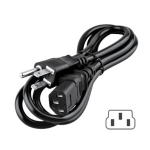 WIKOSS 5ft AC Power Cord Cable for Zojirushi NS-WAC10 NS-WPC10 5.5Cup Micom Rice Cooker