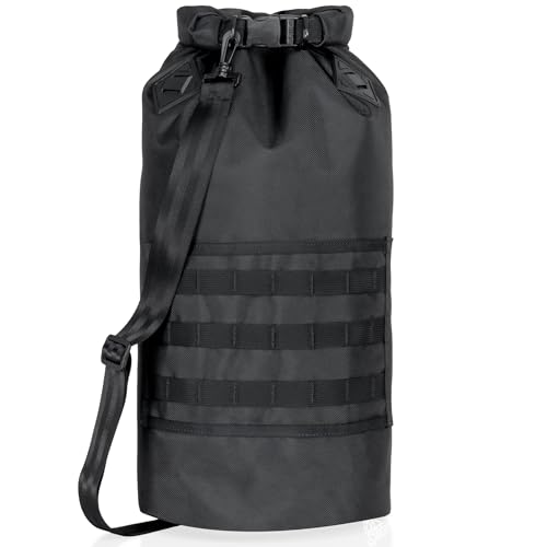 Xtreme Sight Line ~ AQUA RT Dry Bag~ Water-Proof Faraday Dry Bag for Laptops, Tablets, and Mid-Size Electronics ~ Tracking/Hacking Defense ~ Black