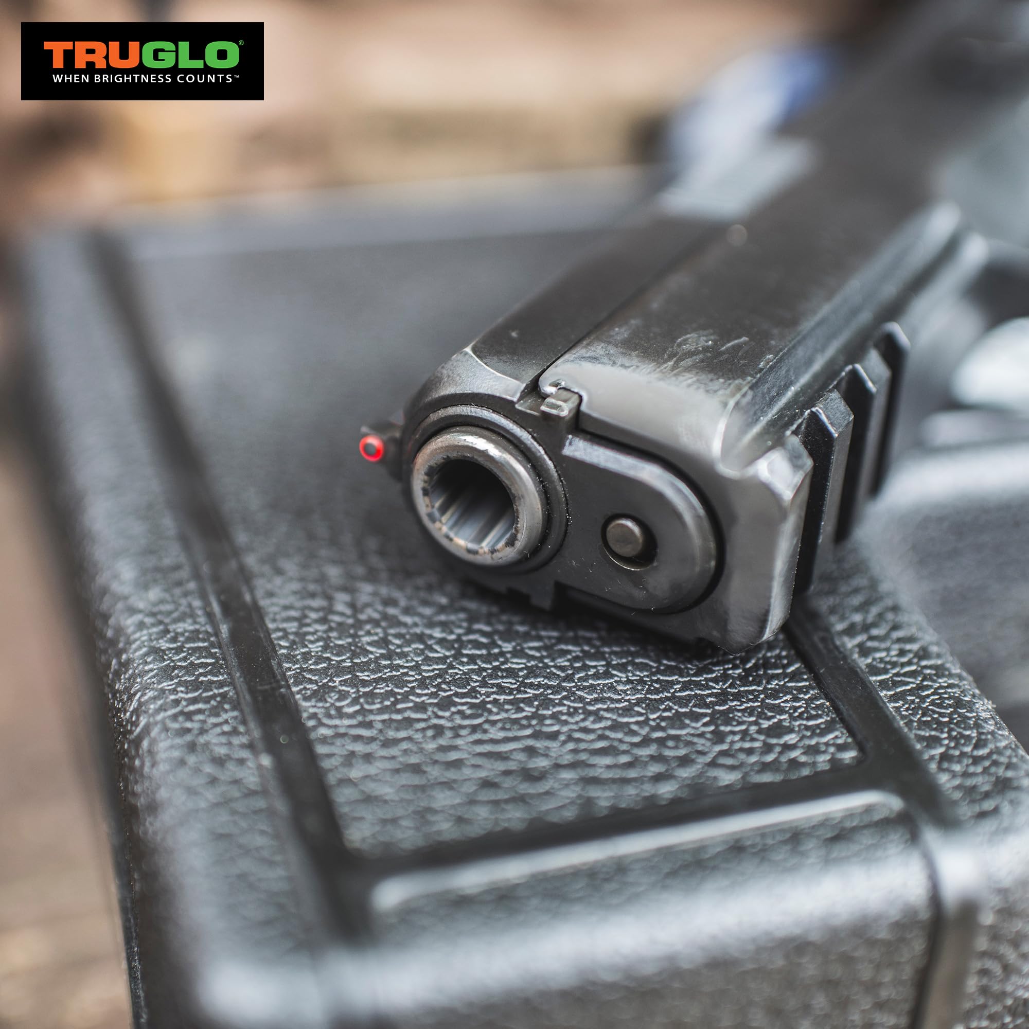 TruGlo Tritium Pro Glow Sight, Orange Ring, CZ 75