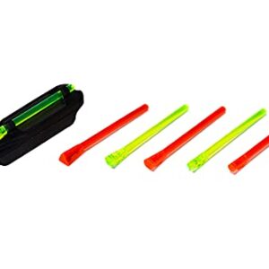 HIVIZ Remington ETA Fiber Optic Sight, Green and Red