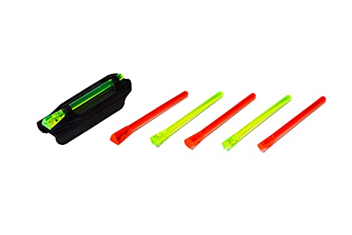 HIVIZ Remington ETA Fiber Optic Sight, Green and Red