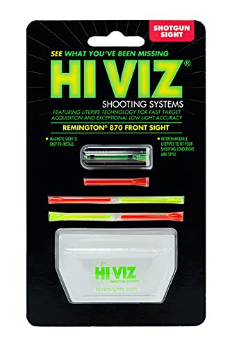 HIVIZ Remington ETA Fiber Optic Sight, Green and Red